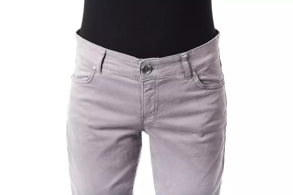 Grey Byblos Women's Cotton Pants