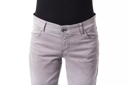 Grey Byblos Women's Cotton Pants