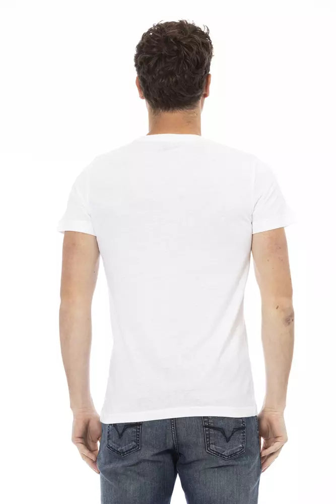 Trussardi Action Men's White Cotton T-Shirt
