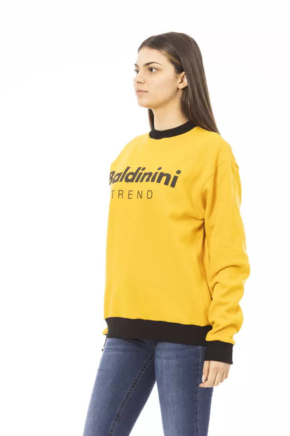 Baldinini Trend Women's Yellow Cotton Sweater