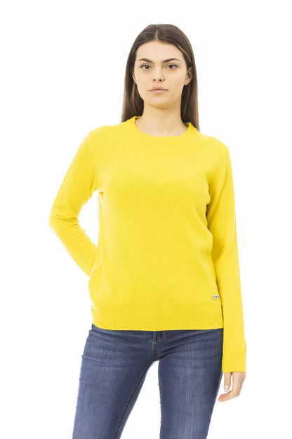 Baldinini Trend Women's Yellow Wool Sweater