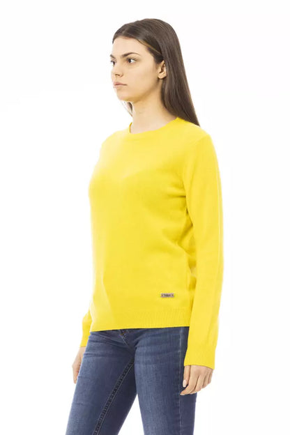Baldinini Trend Women's Yellow Wool Sweater