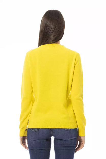 Baldinini Trend Women's Yellow Wool Sweater