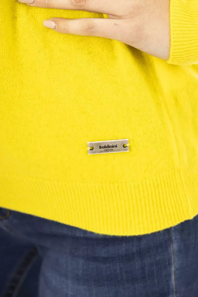 Baldinini Trend Women's Yellow Wool Sweater