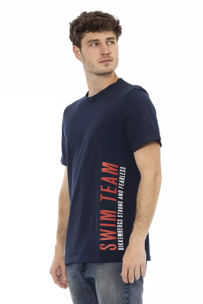 Bikkembergs Men's Black Cotton T-Shirt