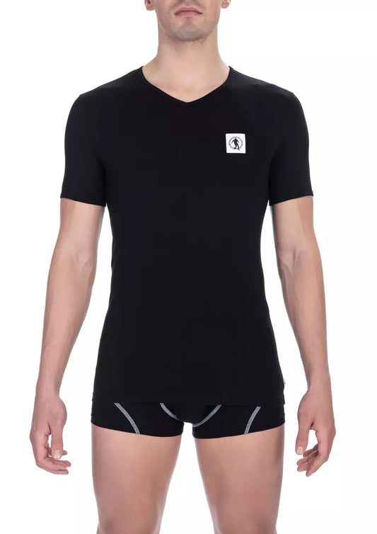 Bikkembergs Men's Black Cotton T-Shirt