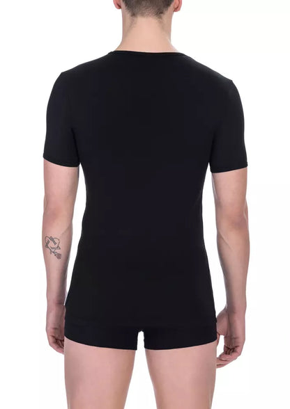 Bikkembergs Men's Black Cotton T-Shirt