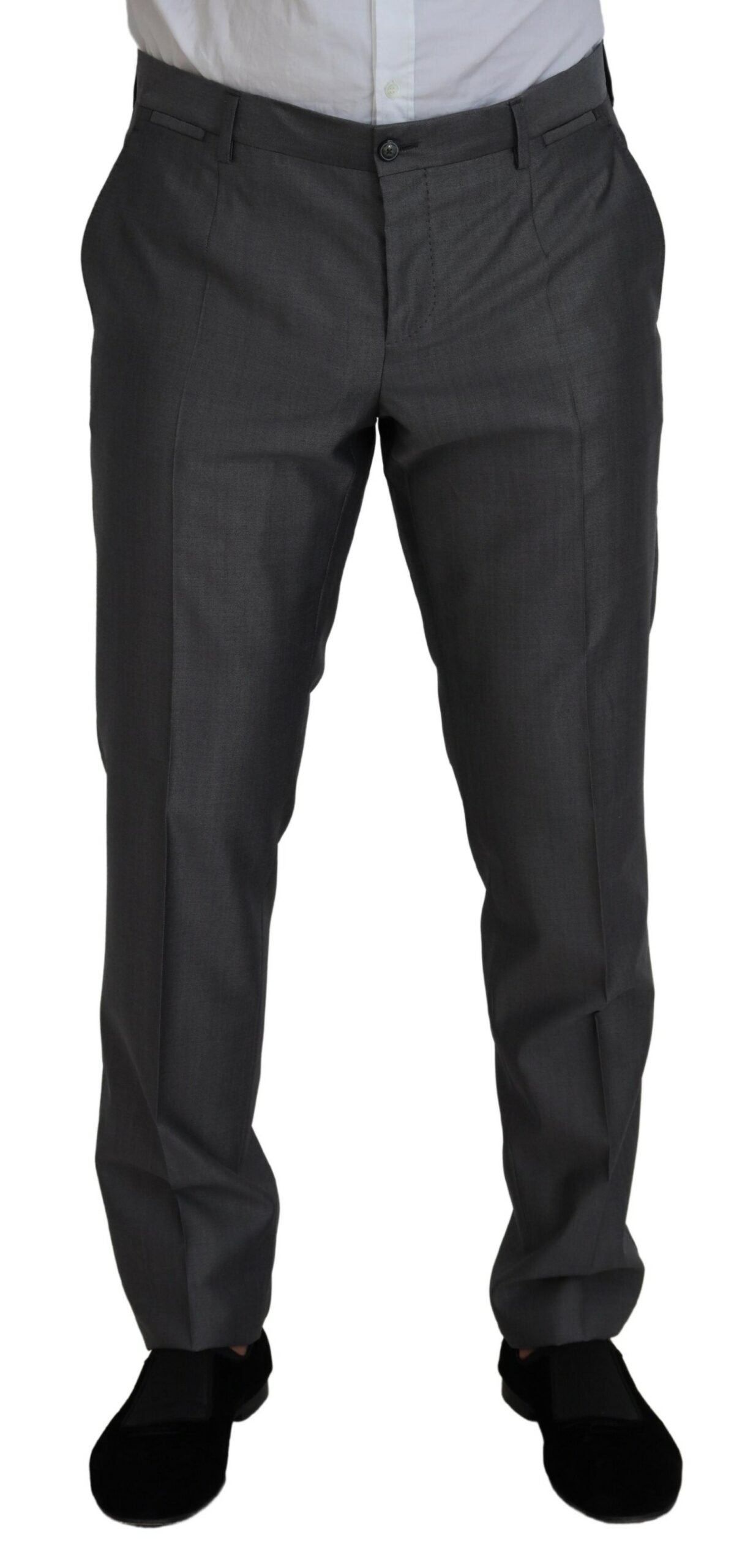 Dolce & Gabbana Men's Gray SICILIA 3 Piece Slim Fit Suit