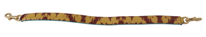 Shoulder Strap by Dolce & Gabbana for unisex in ayers calf leather gold, red & yellow features a effortlessly chic design, perfectly complementing the signature look of the Ayers Calf Leather Shoulder Strap.