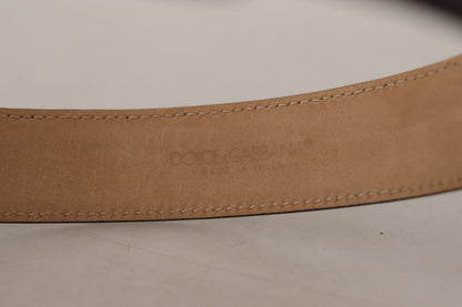 Black Solid Leather Classic Gold Waist Buckle Belt