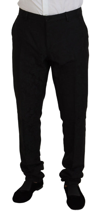 Dolce & Gabbana Men's Black Single Breasted 2 Piece MARTINI Suit