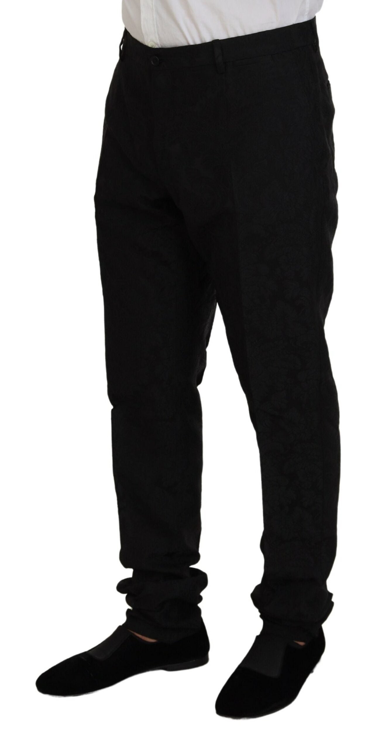 Dolce & Gabbana Men's Black Single Breasted 2 Piece MARTINI Suit