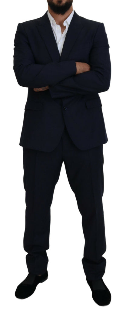 Dolce & Gabbana Men's Blue Single Breasted 2 Piece MARTINI Suit