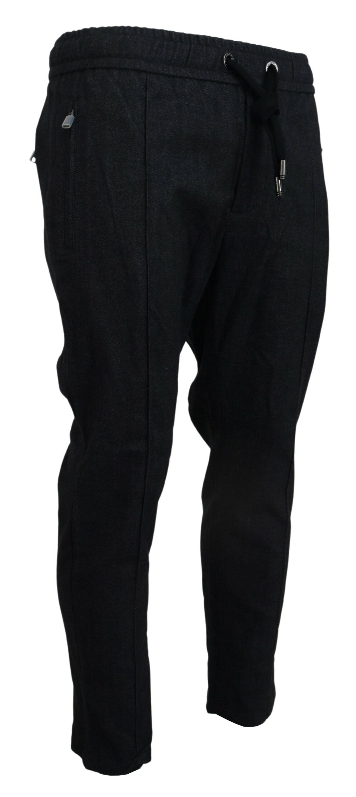 Dolce & Gabbana Men's Blue Cotton Tapered Denim Jeans
