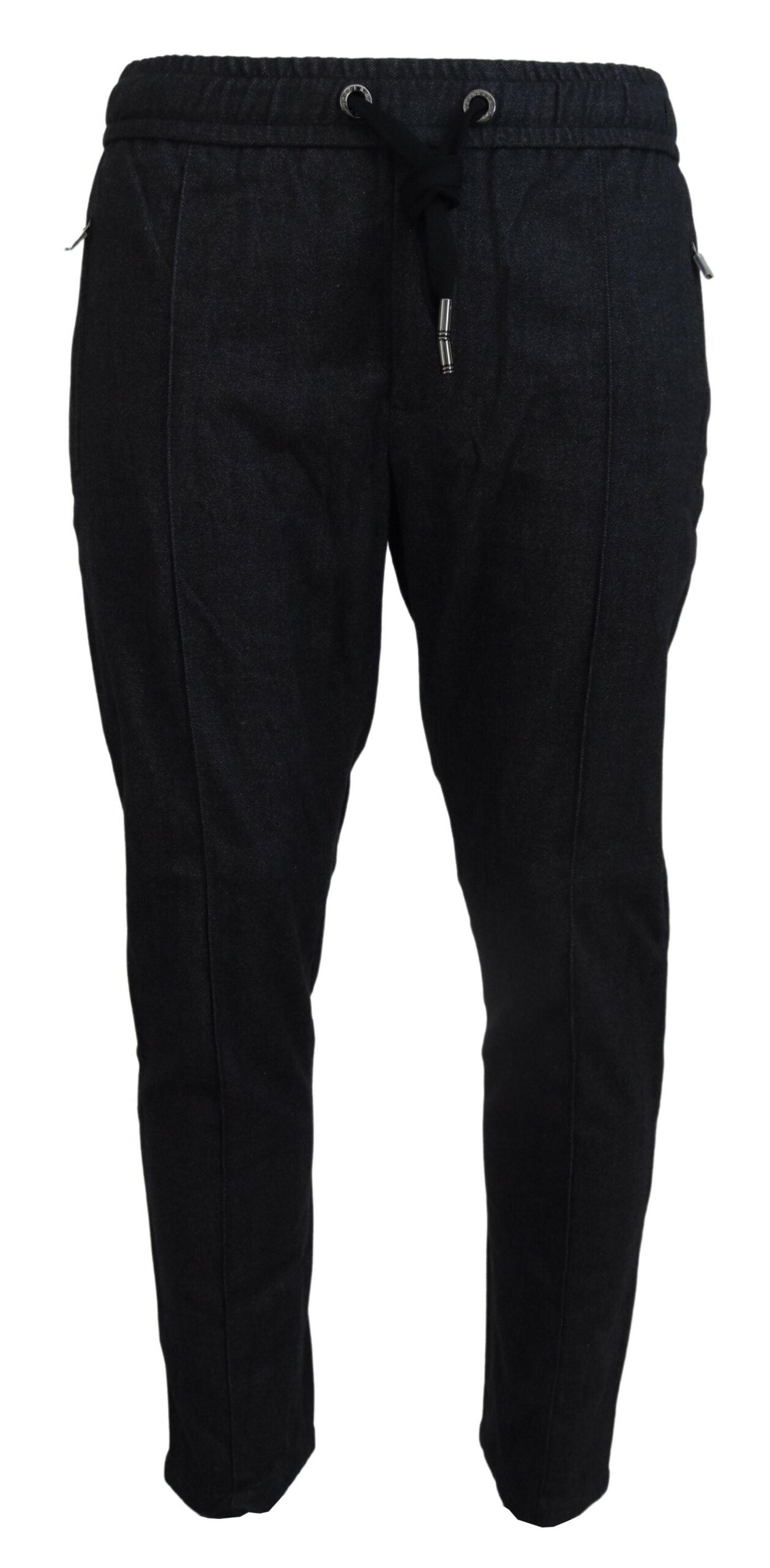 Dolce & Gabbana Men's Blue Cotton Tapered Denim Jeans