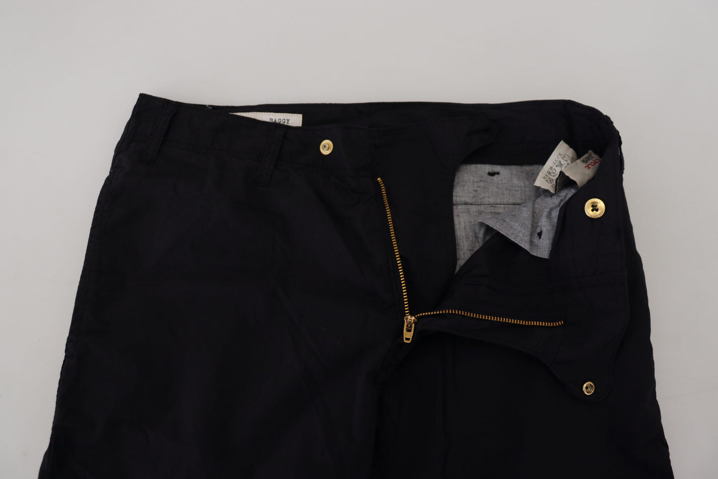 Cycle Black Cotton Baggy High Waist Women Pants