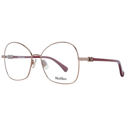 Eyeglasses Frames by Max Mara for women in bronze showcases a refined full-frame frame design with a refined bronze coloured frame finish for a refined and sophisticated look.