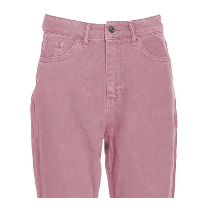 Jeans by Hinnominate for women in pink & white features a polished silhouette with a polished , reaching a polished long and finished with a polished .
