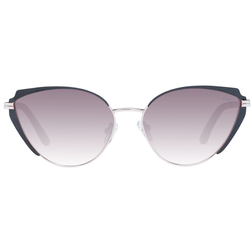 Sunglasses by Marciano by Guess for women in metal and multicolor featuring an opulent full-rim cat-eye frame design with a sophisticated multicolor coloured frame finish and high-performance gradient category-3-dark-tint lens.