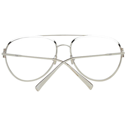 Eyeglasses Frames by Tod's for women in metal and gold showcases an refined full-frame frame design featuring a sophisticated gold coloured frame for an refined and refined aesthetic.
