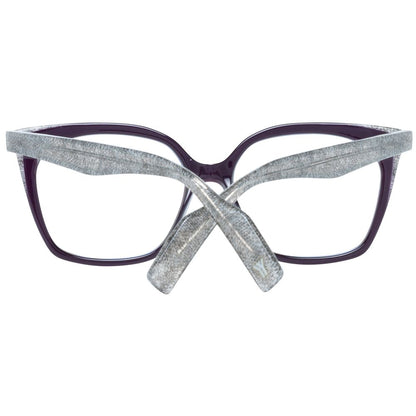 Eyeglasses Frames by Yohji Yamamoto for women in purple showcases a refined full-frame frame design with a refined purple coloured frame finish for a refined and sophisticated look.