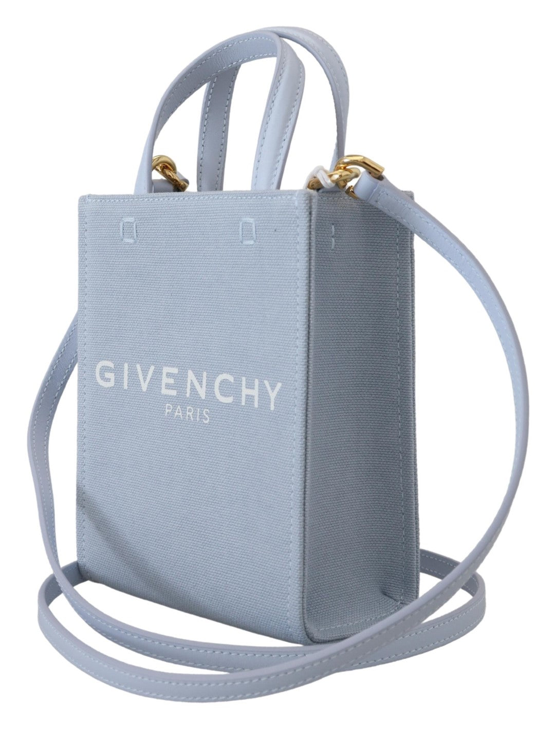 Mini Shoulder Bag by Givenchy for men in coated canvas blue & white features a effortless chic silhouette with a secure , ample , and versatile shoulder-strap, handle & adjustable-strap for a effortless chic finish.