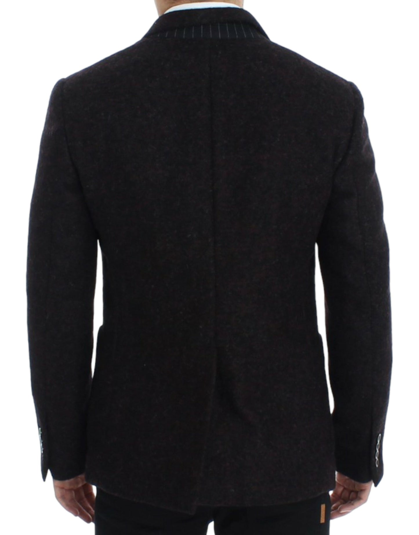 Dolce & Gabbana Men's Bordeaux alpaga two button blazer