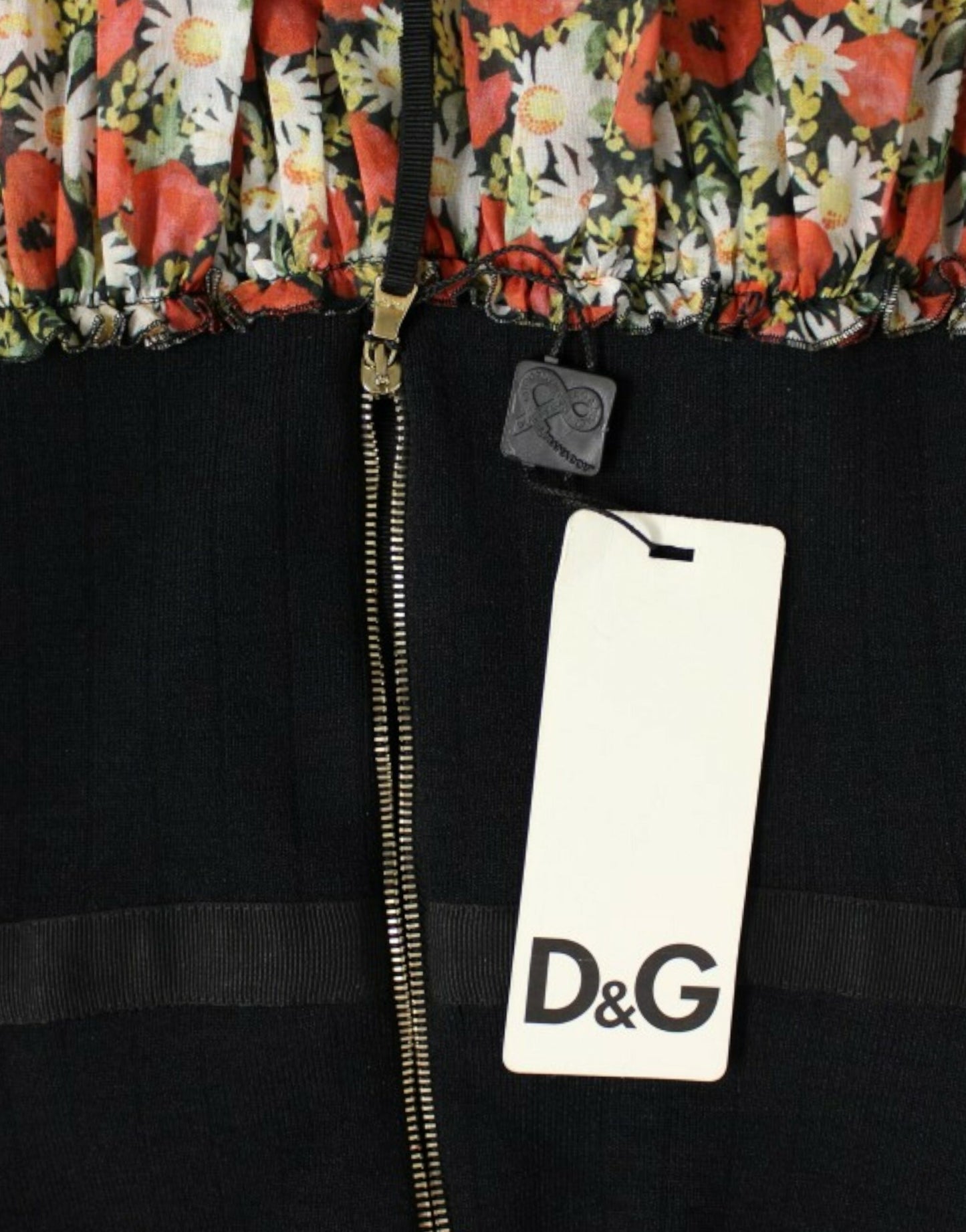Multicolour Floral Bubble Halterneck Dress