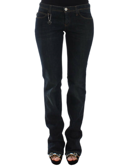 Costume National 9 To 5 Women's Slim Stretch Cotton Jeans - Blue