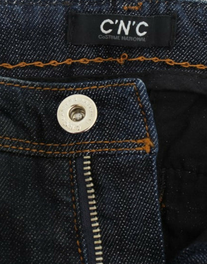Costume National 9 To 5 Women's Slim Stretch Cotton Jeans - Blue
