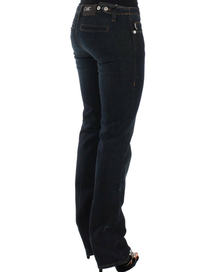 Costume National 9 To 5 Women's Slim Stretch Cotton Jeans - Blue
