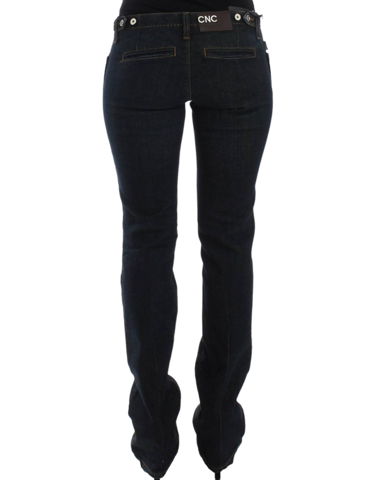Costume National 9 To 5 Women's Slim Stretch Cotton Jeans - Blue
