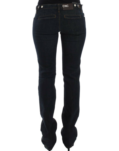 Costume National 9 To 5 Women's Slim Stretch Cotton Jeans - Blue