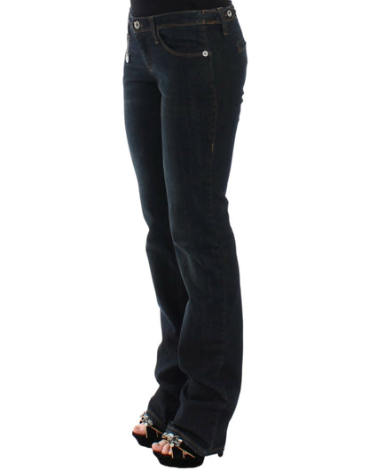 Costume National 9 To 5 Women's Slim Stretch Cotton Jeans - Blue