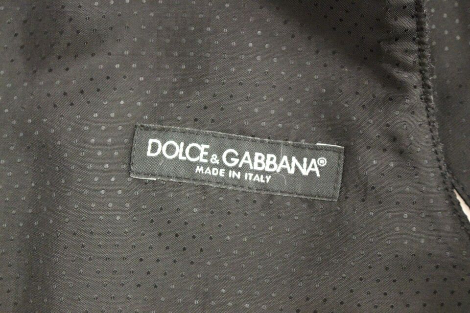 Dolce & Gabbana Men's Single Breasted Wool Vest - Gray