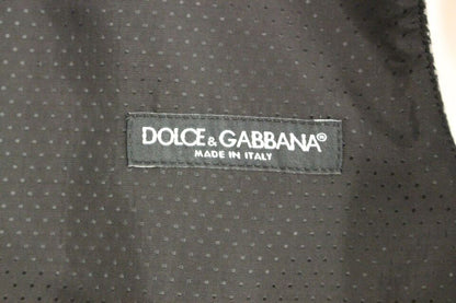 Dolce & Gabbana Men's Single Breasted Cotton Vest - Gray