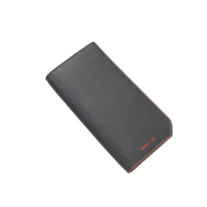 Wallet by Cerruti 1881 for women in calf leather blue presents a architectural silhouette from the Calf Leather Wallet collection, showcasing architectural compact-design for a architectural finish.
