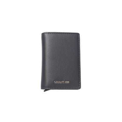 Wallet by Cerruti 1881 for women in calf leather blue presents a architectural silhouette from the Calf Leather Wallet collection, showcasing architectural compact-design for a architectural finish.