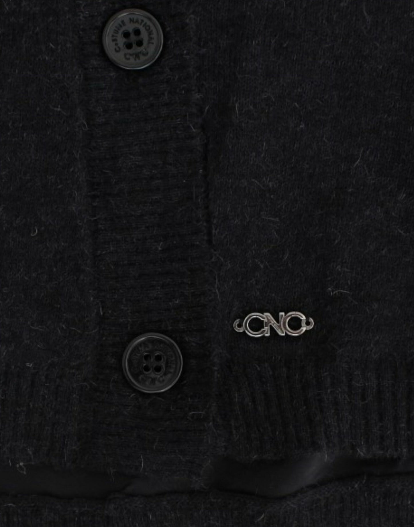 Costume National Women's Grey wool alpaca cardigan