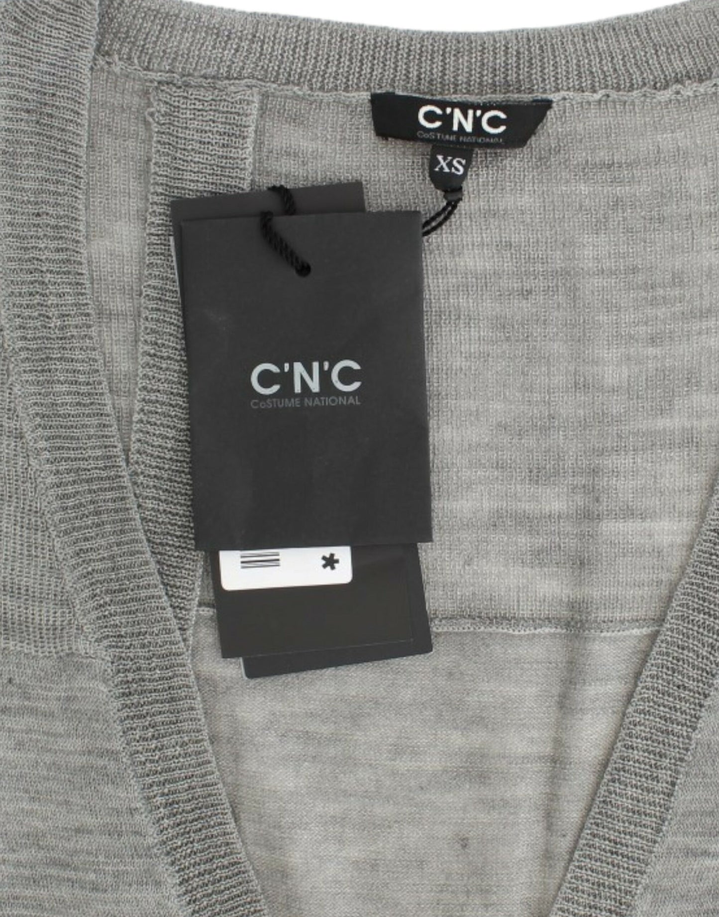 Costume National Women's Grey lightweight cardigan