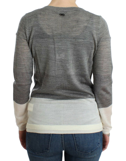Costume National Women's Grey lightweight cardigan