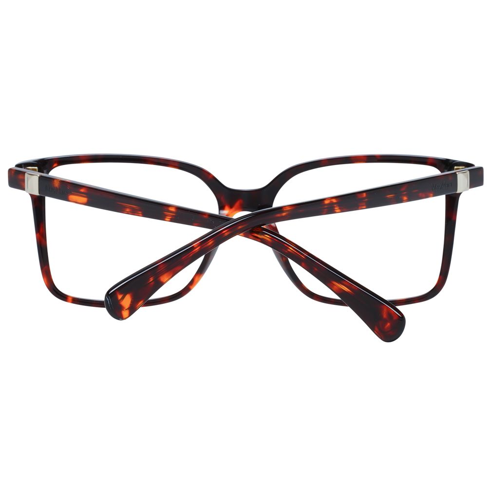 Eyeglasses Frames by Max Mara for women in brown showcases a refined full-frame frame design with a refined brown coloured frame finish for a refined and sophisticated look.