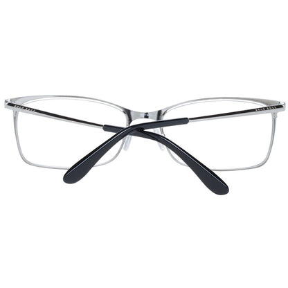Eyeglasses Frames by Hugo Boss for women in metal black showcases a reflective silhouette, artfully incorporating a sophisticated black coloured frame with a distinct full-frame frame design.
