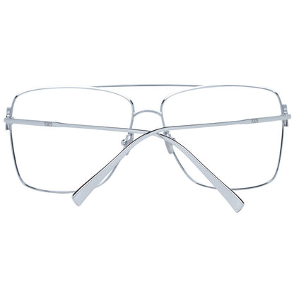 Eyeglasses Frames by Tod's for women in metal silver features a refined silhouette, showcasing a refined silver coloured frame and full-frame frame design for a sophisticated, premium look.
