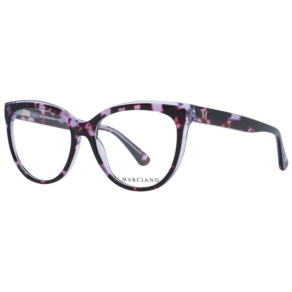 Eyeglasses Frames by Marciano by Guess for women in purple showcases a refined full-frame frame design with a refined purple coloured frame finish for a refined and sophisticated look.