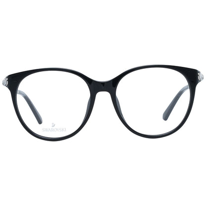 Eyeglasses Frames by Swarovski for women in black features a refined silhouette, showcasing a refined black coloured frame and full-frame frame design for a sophisticated, premium look.