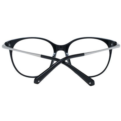 Eyeglasses Frames by Swarovski for women in and black showcases a refined silhouette, detailed with a black coloured frame finish and a sophisticated full-frame frame design.