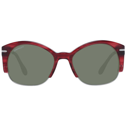 Sunglasses by Serengeti for unisex in metal & acetate red showcases a ethereal silhouette, featuring red coloured frame full-rim round frame design with polarized category-3-dark-tint lens for a ethereal finish.