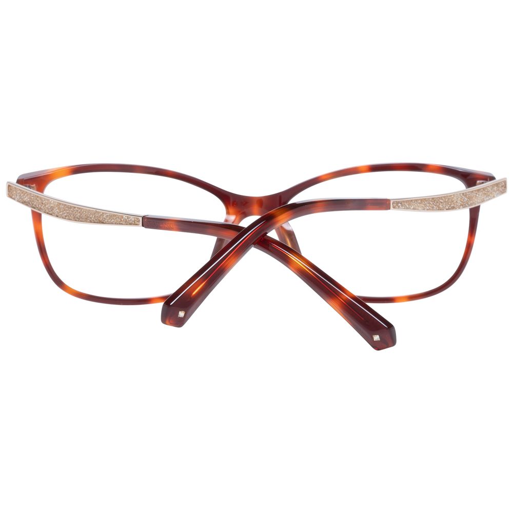Eyeglasses Frames by Swarovski for women in brown showcases a refined full-frame frame design with a refined brown coloured frame finish for a refined and sophisticated look.