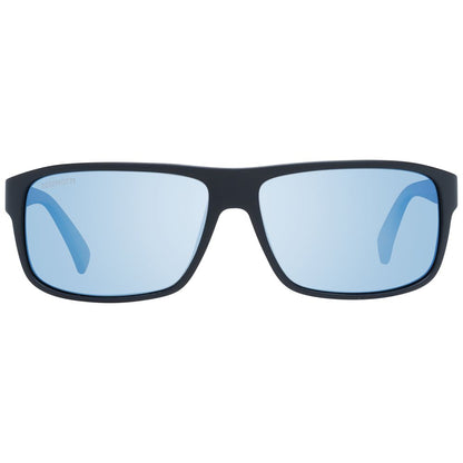 Sunglasses by Serengeti for unisex in plastic black features a sumptuous silhouette, showcasing a sumptuous full-rim trapezium frame design in black coloured frame with high-performance polarized lens.
